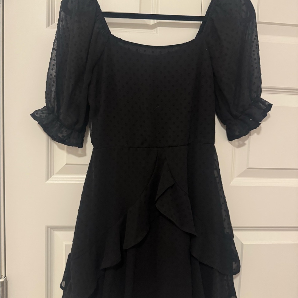 Elegant Black Women's Dress